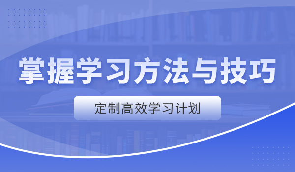 定制学习计划