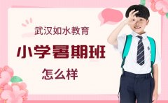 武汉如水教育小学暑期班怎么样-科学规划学习
